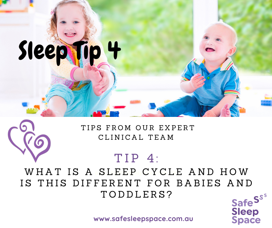 Sleep Tip 4 - What Is A Sleep Cycle & How Is This Different For Babies & Toddlers? | Safe Sleep Space